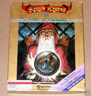 King's Quest III 3 Apple II box