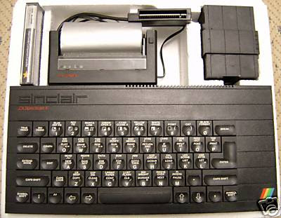 ZX Spectrum + Sinclair ZX Printer Speccy Plus