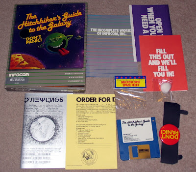 The Hitchhiker's Guide to the Galaxy Infocom
