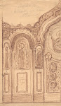 SKETCH - CHURCH - TIRANA, ALBANIA