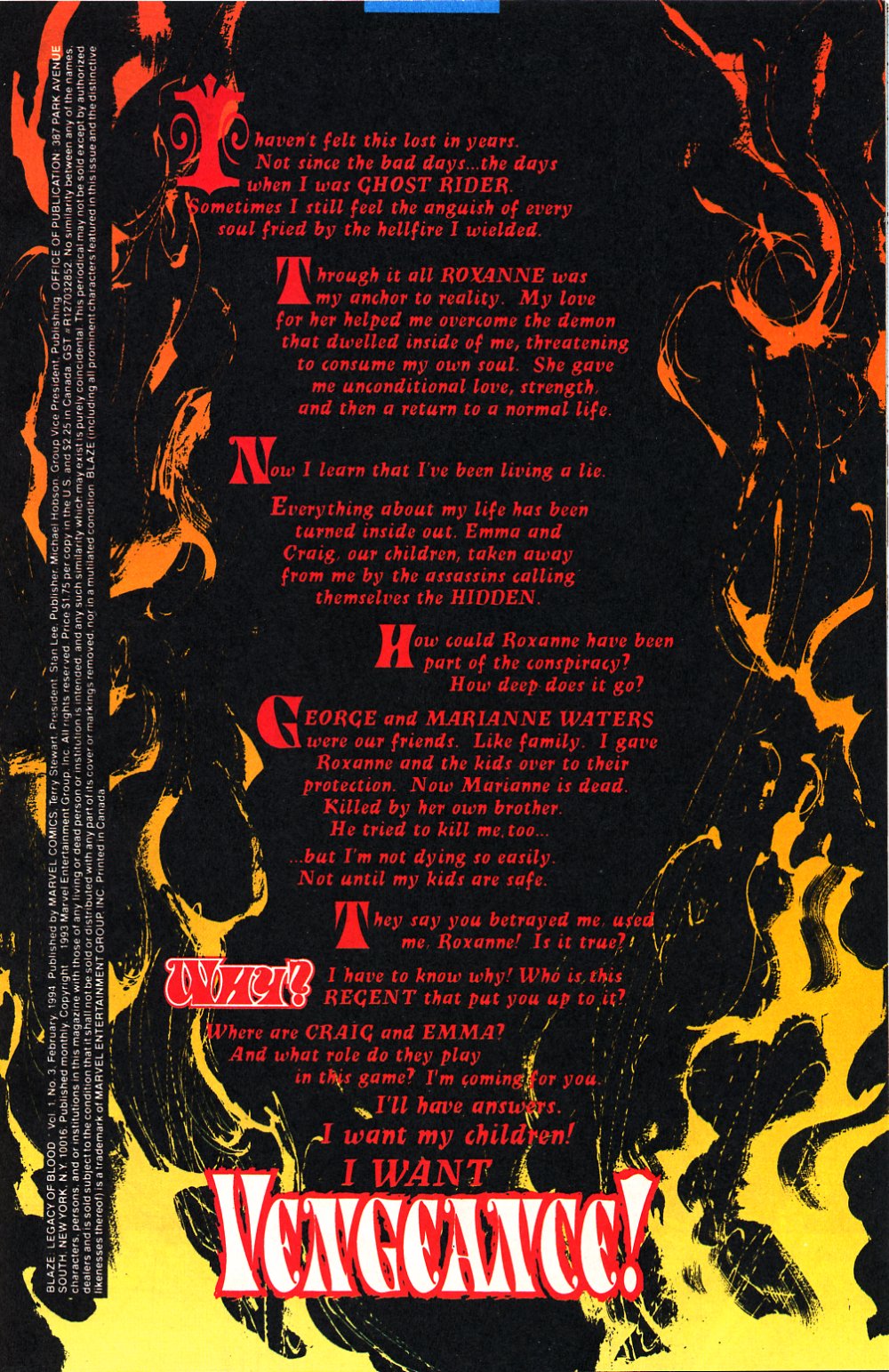 Blaze: Legacy of Blood 3 Page 1