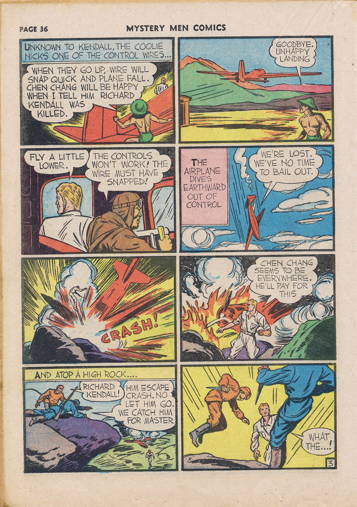 Read online Mystery Men Comics comic -  Issue #22 - 39