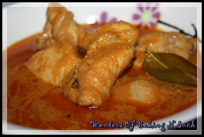 Wonders Of Baking N Such Ayam Masak Lemak Padang