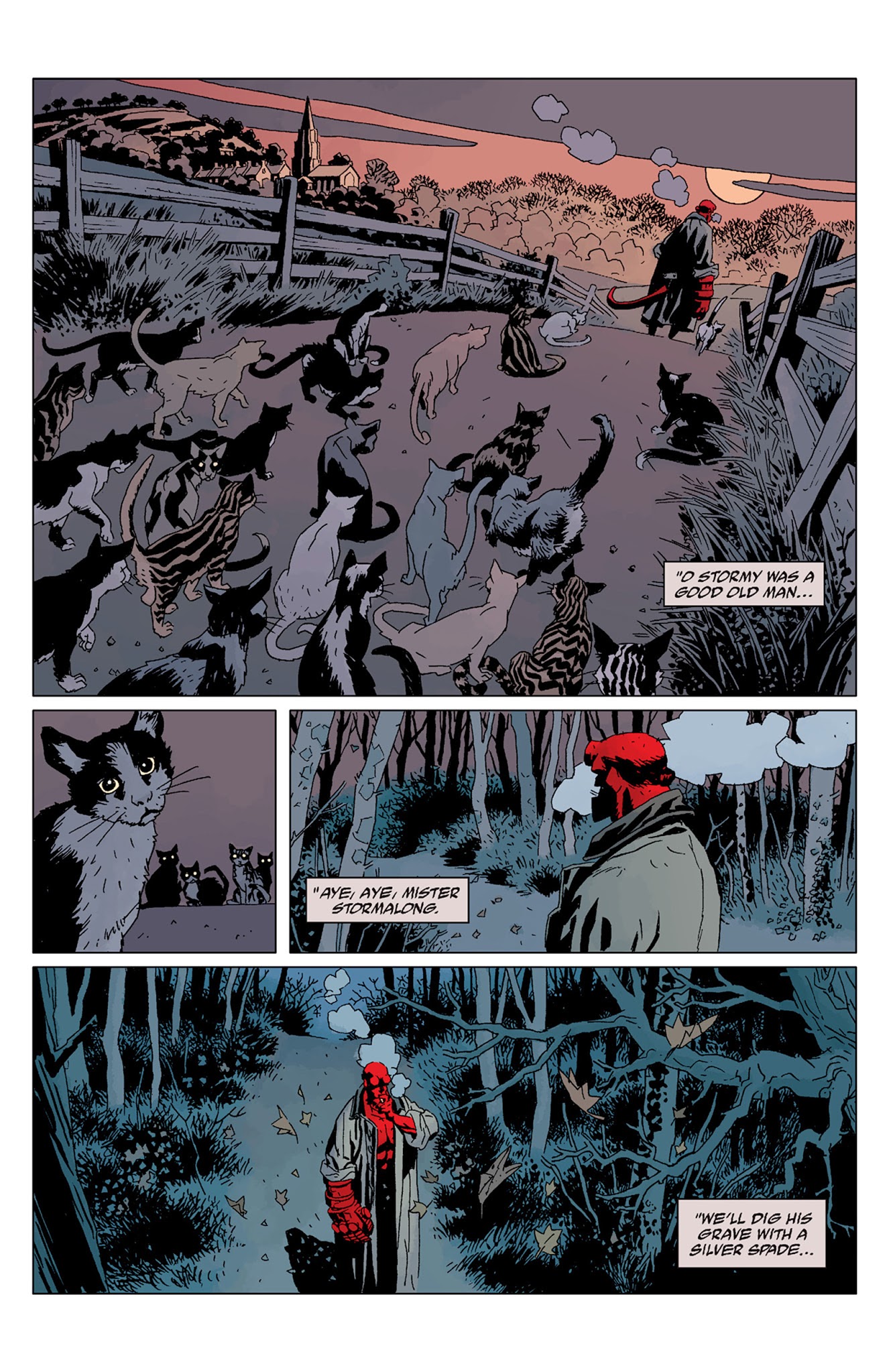 Read online Hellboy: Darkness Calls comic -  Issue # TPB - 23