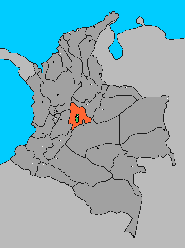 Mapa Cundinamarca