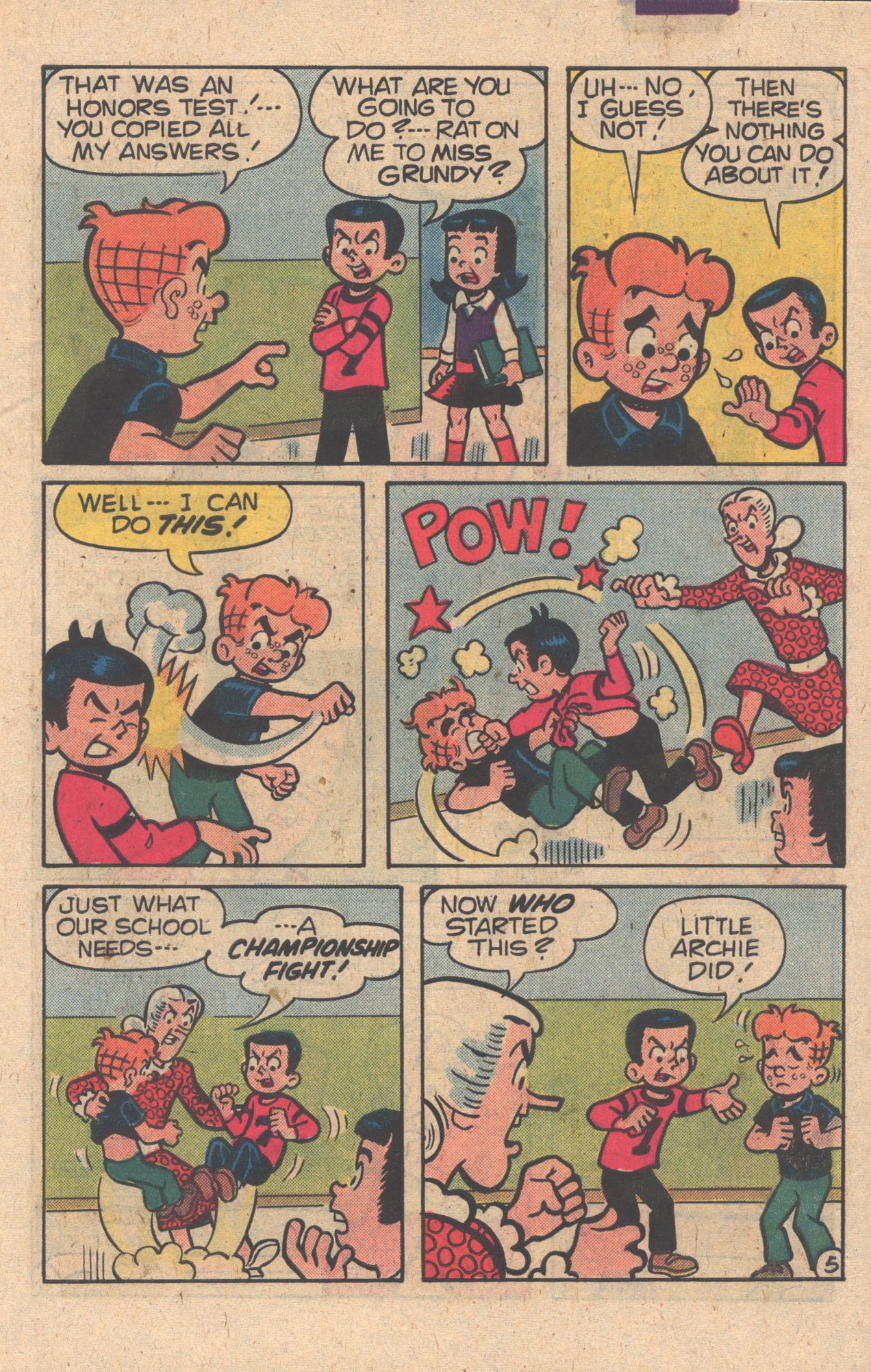 Read online The Adventures of Little Archie comic -  Issue #169 - 7