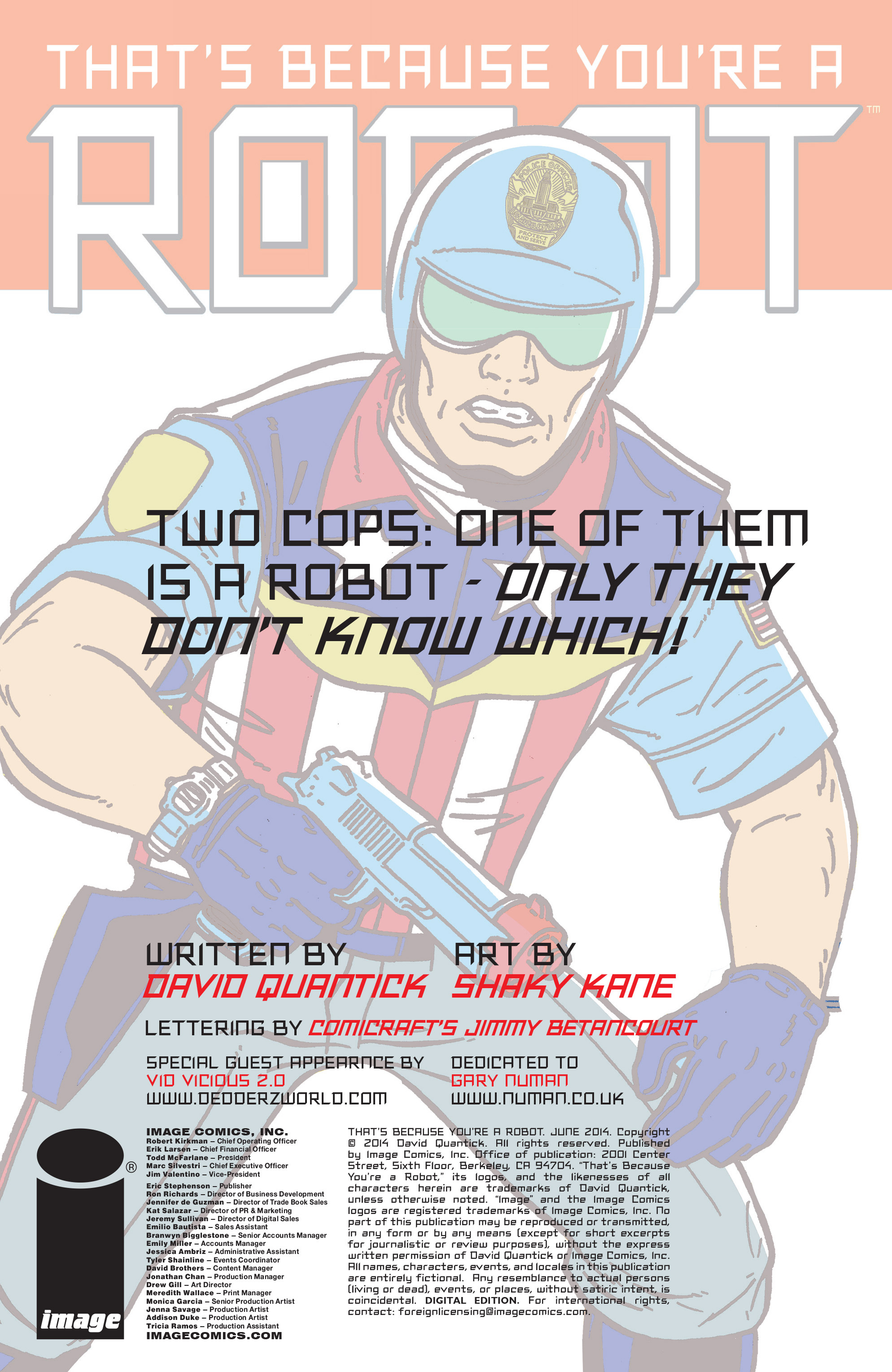Read online That's Because You're A Robot comic -  Issue # Full - 2
