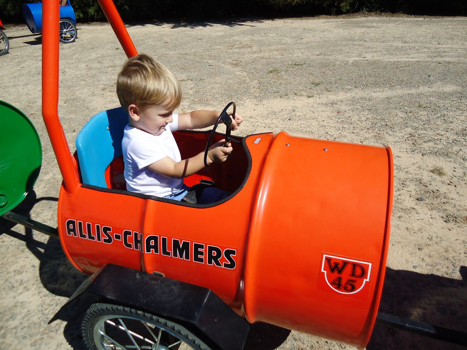 More-In from the Morins: Barrel Tractor Ride