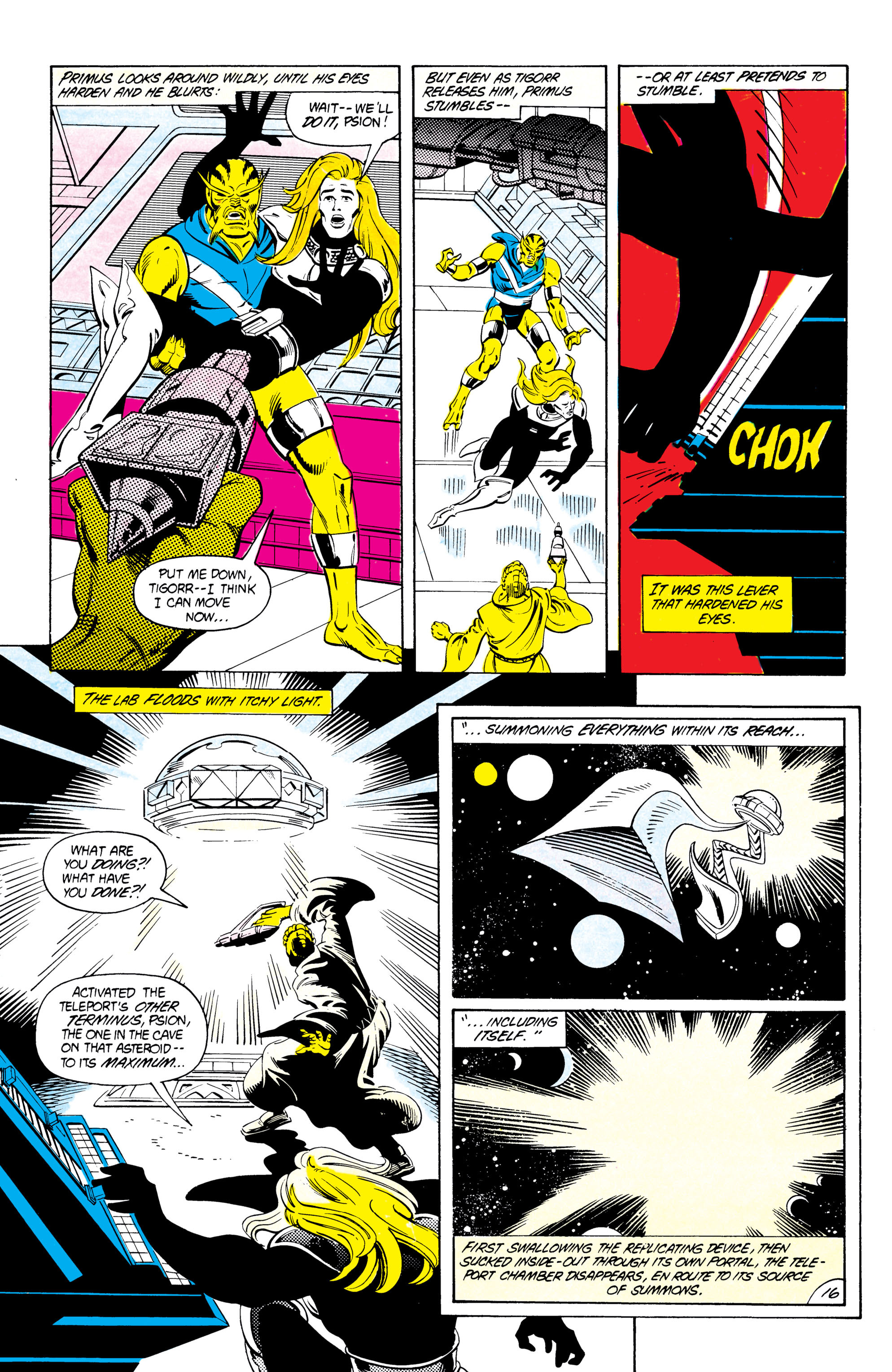 Read online The Omega Men (1983) comic -  Issue #20 - 17