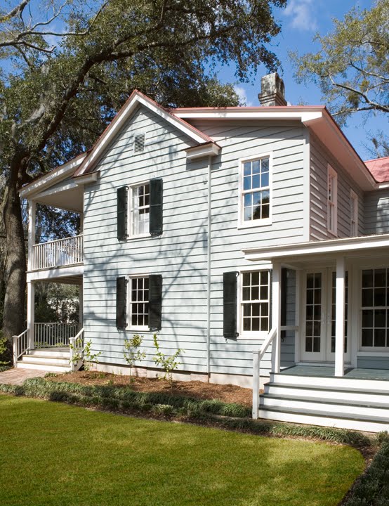 Lowcountry Architect "I" House or Plantation Plain Style