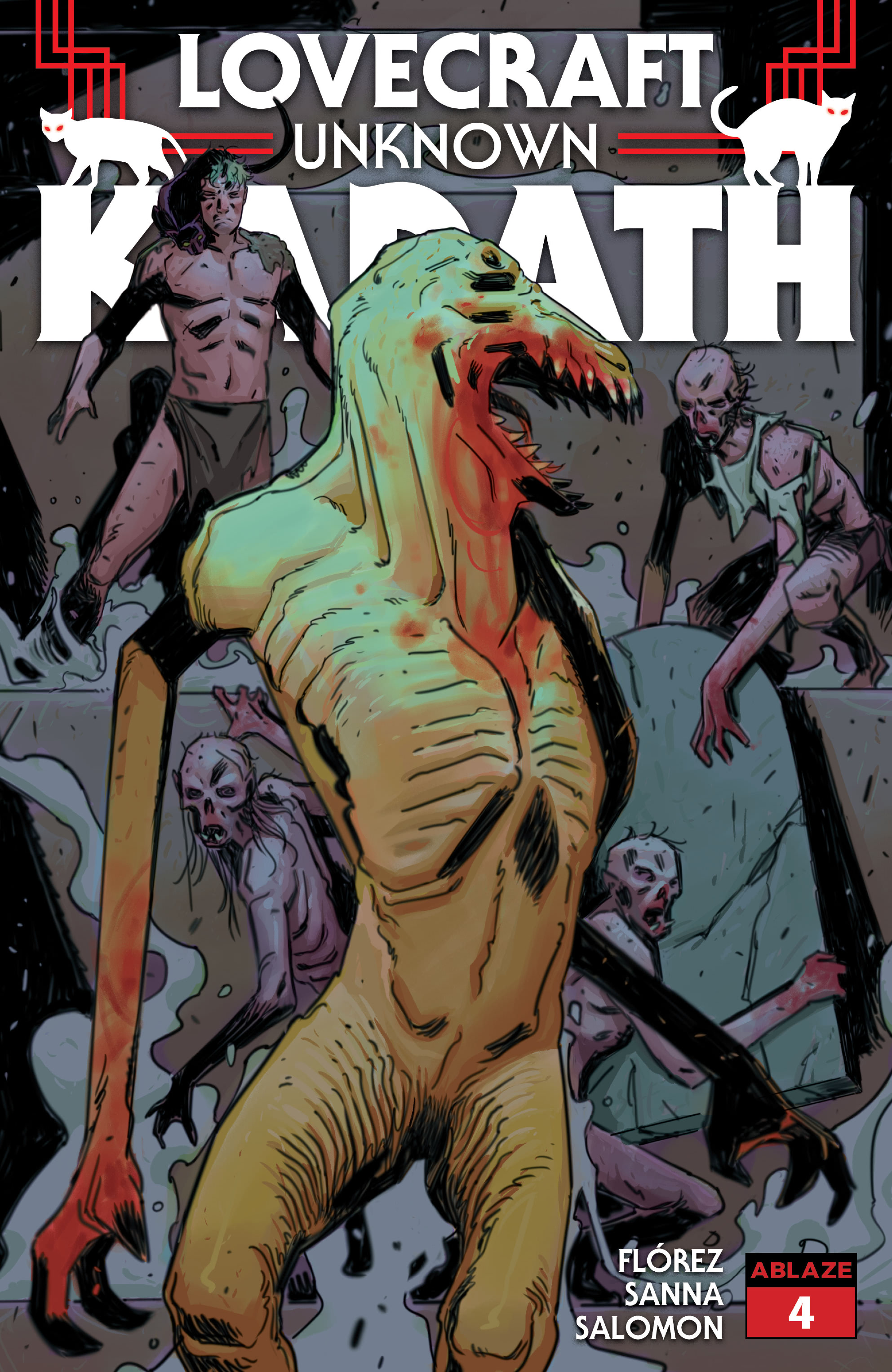 Read online Lovecraft Unknown Kadath comic -  Issue #4 - 1