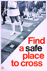 safety road poster posters safe cross place accident prevention 1960s rospa health crossing twenty golden age anon modern unique things