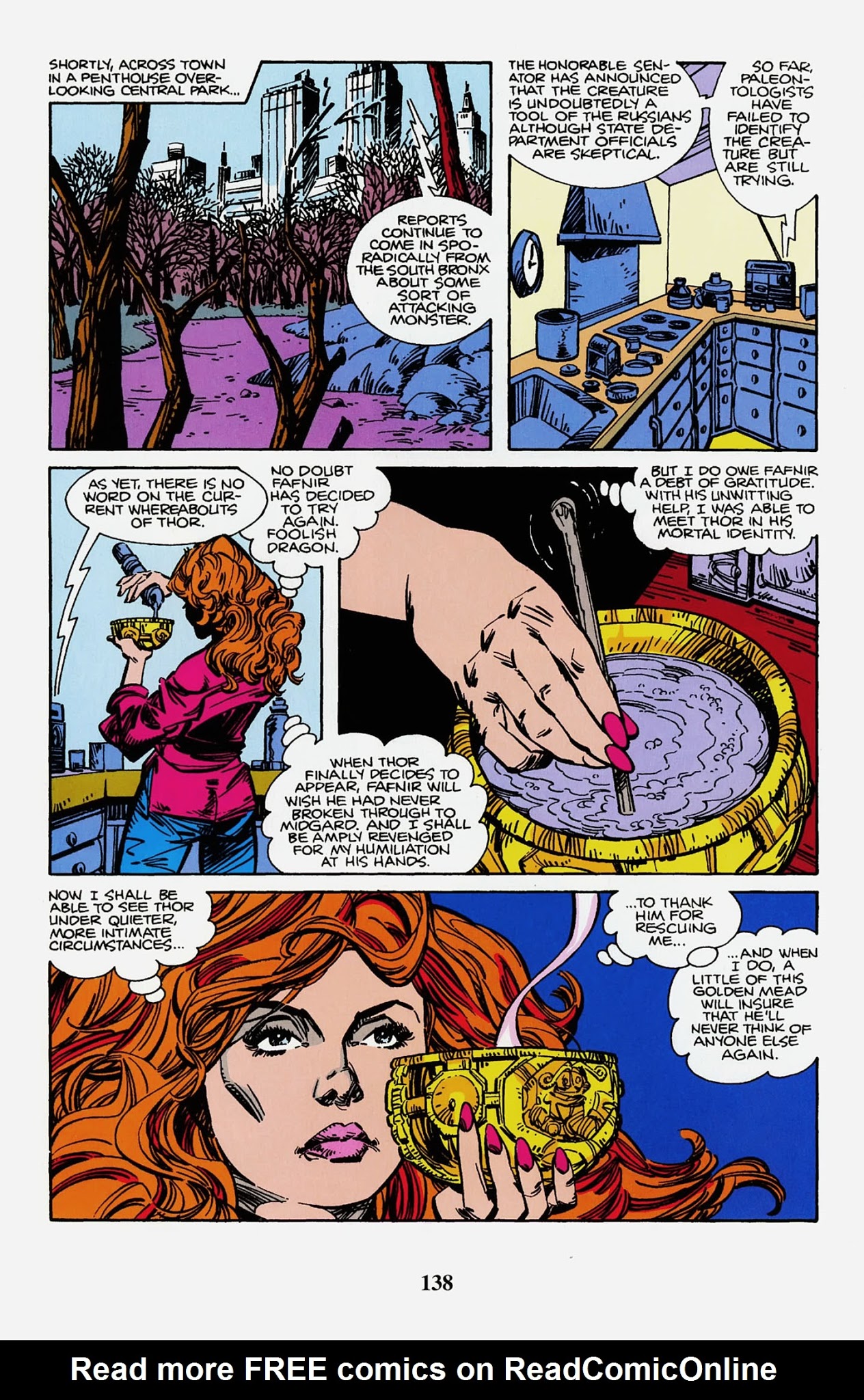 Read online Thor Visionaries: Walter Simonson comic -  Issue # TPB 1 - 140