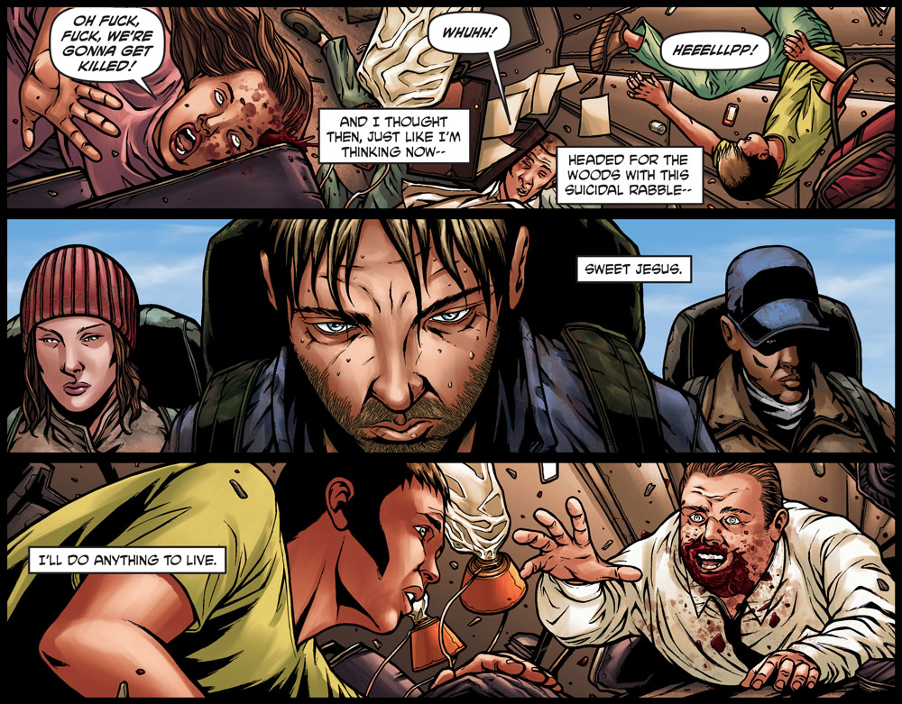 Read online Crossed Dead or Alive comic -  Issue #5 - 9