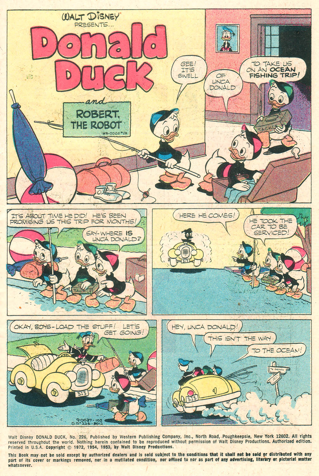 Read online Walt Disney's Donald Duck (1952) comic -  Issue #226 - 3
