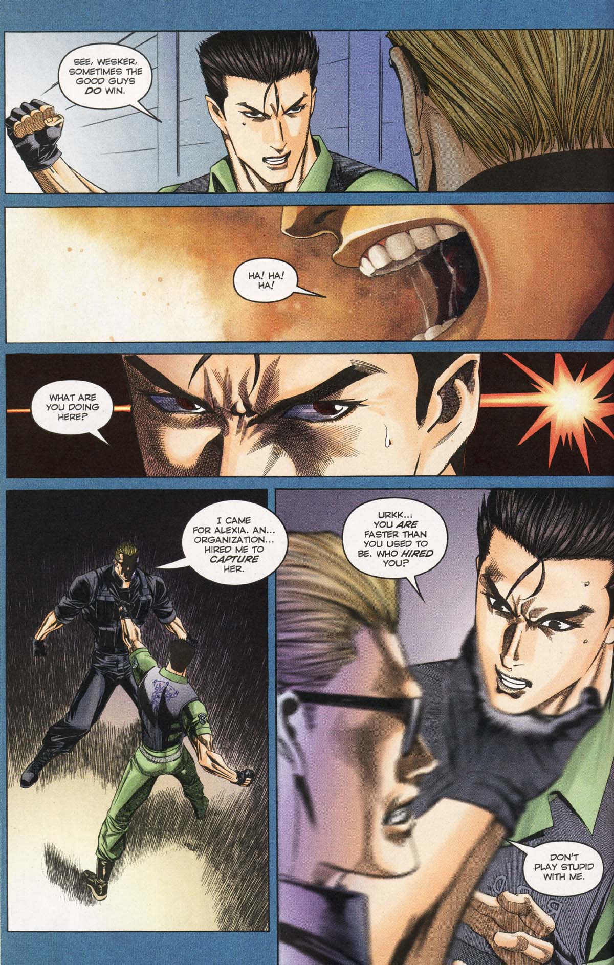 Read online Resident Evil Code: Veronica comic -  Issue #3 - 116