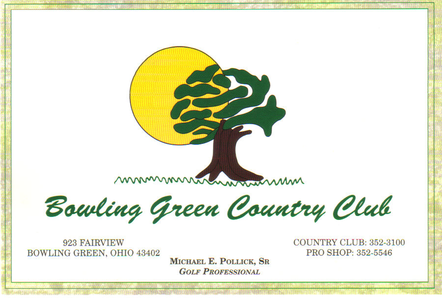 Gone Golf'in or Gone Photograph'in Ohio Scorecards (BobOLink to