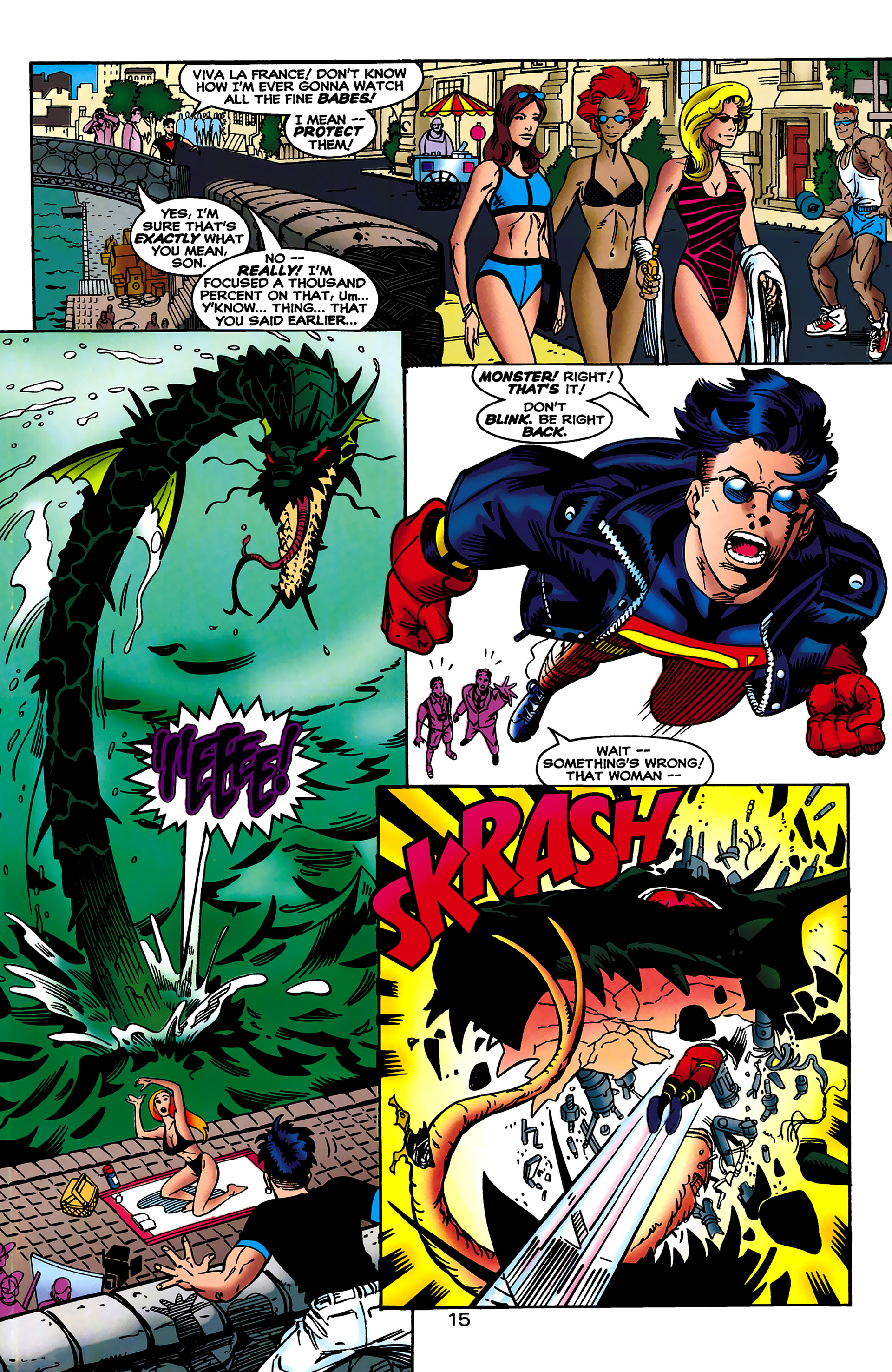 Read online Superboy (1994) comic -  Issue #54 - 16