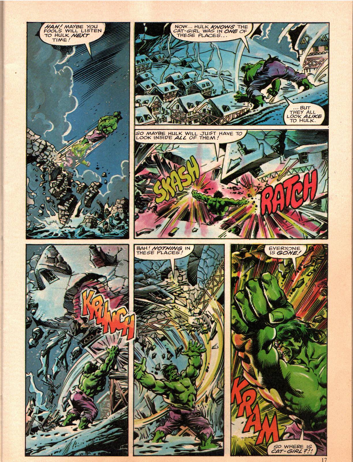 Read online Hulk (1978) comic -  Issue #14 - 17