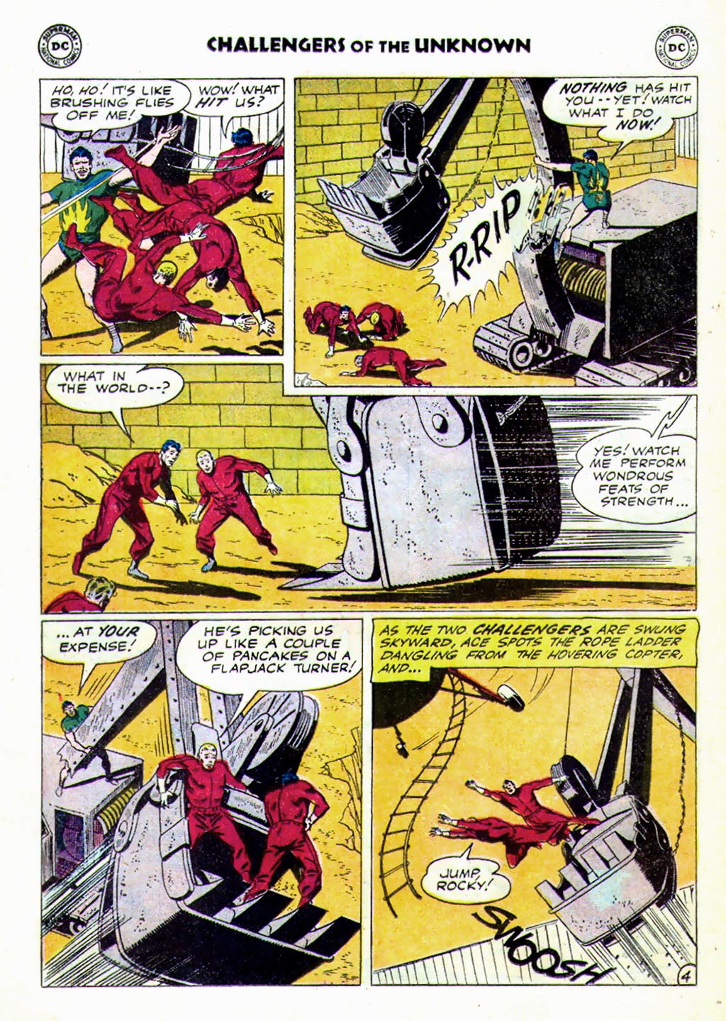 Challengers of the Unknown (1958) Issue #15 #15 - English 6