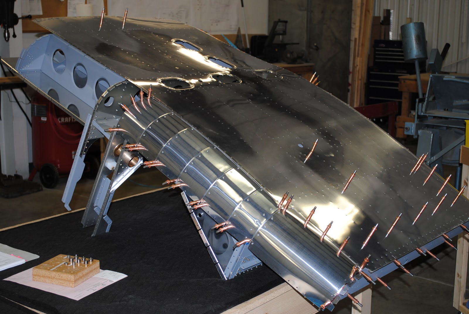 RV-12 Builder in Sandy, UT: Installed Fuselage Corner Skins and Bottom Skin