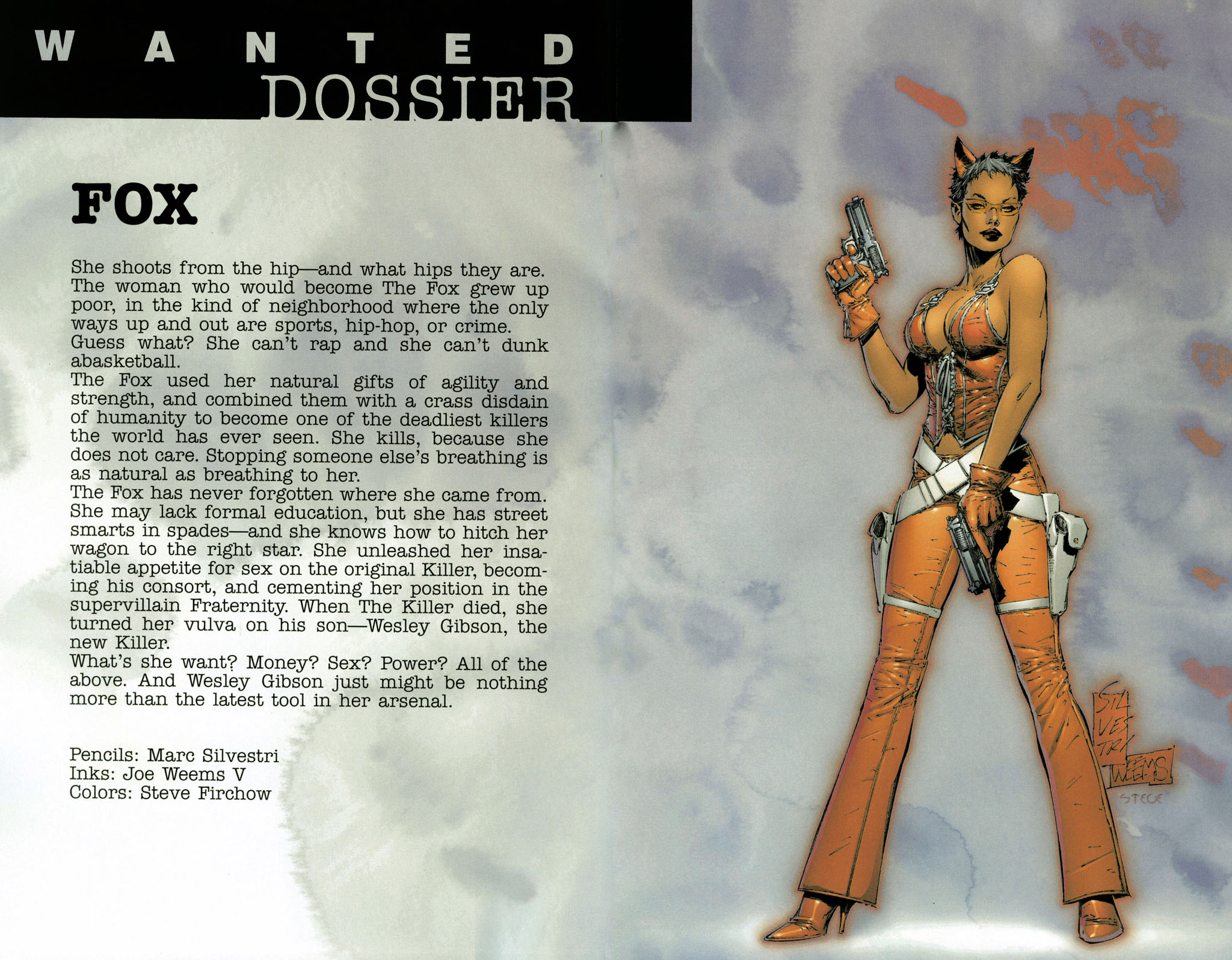 Read online Wanted Dossier comic -  Issue # Full - 7