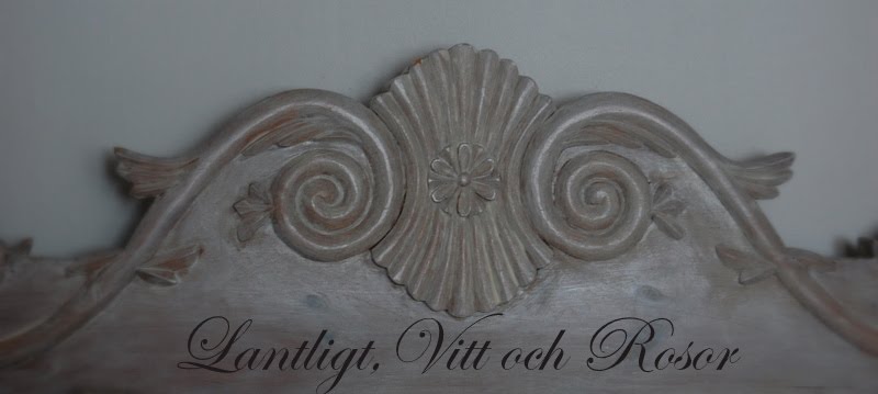 Lantligt,Vitt och Rosor