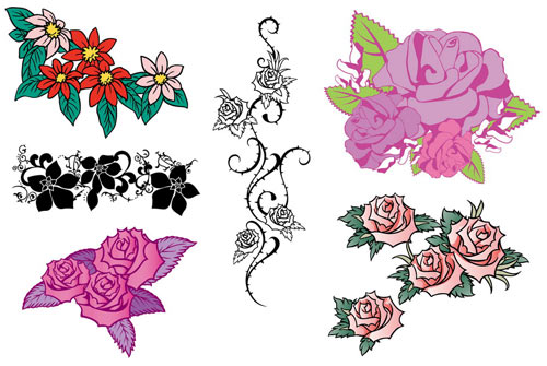 Tattoo Flower 001