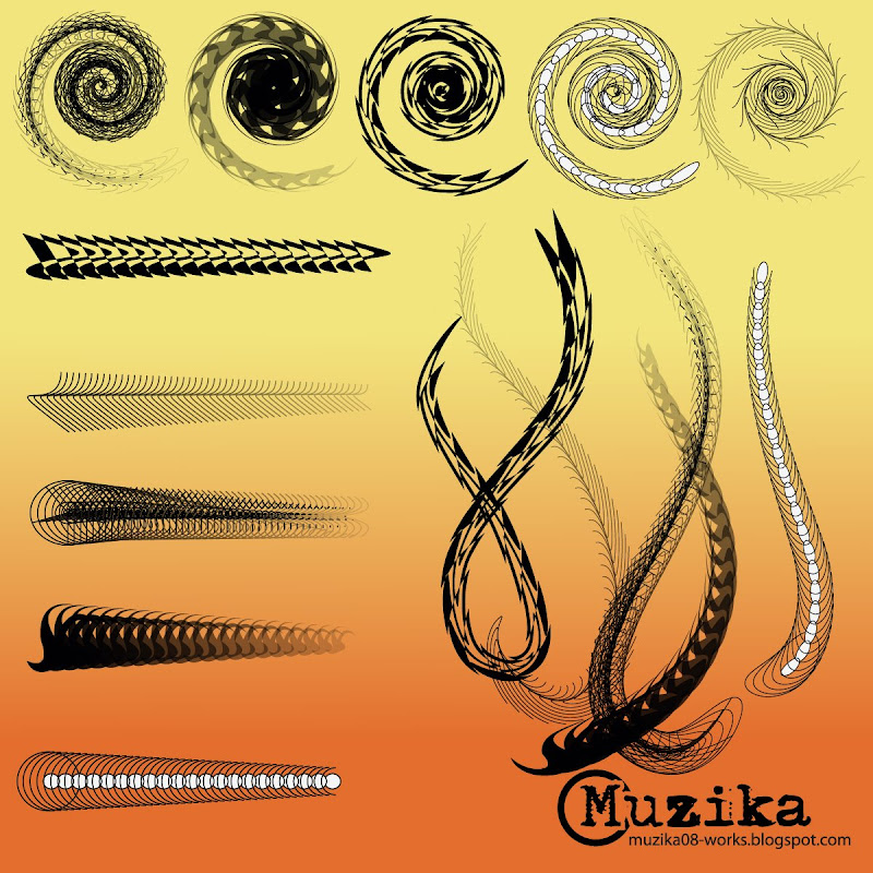 Adobe photoshop brushes abstract vector 02