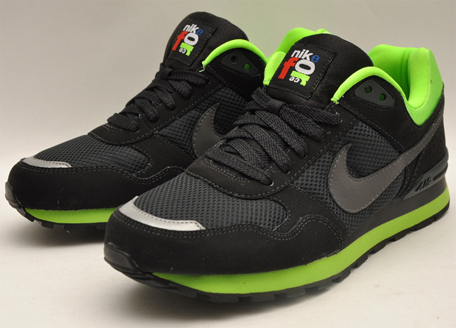 THESUPERDUPERDOPELIFE: Nike Air MS78 LE – Black / Electric Green