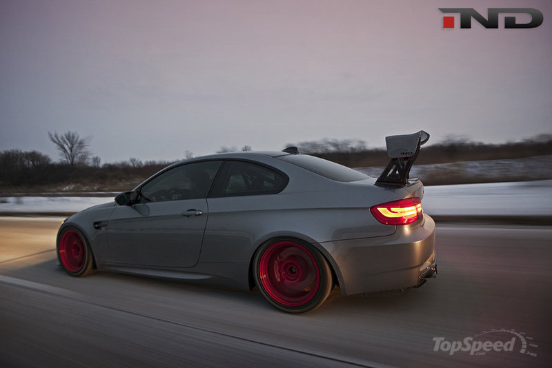The result as you can plainly see is a BMW M3 E92 that has been tuned so