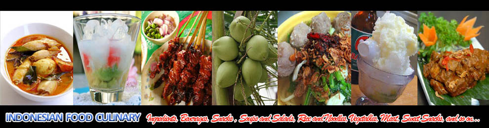 INDONESIAN FOOD CULINARY