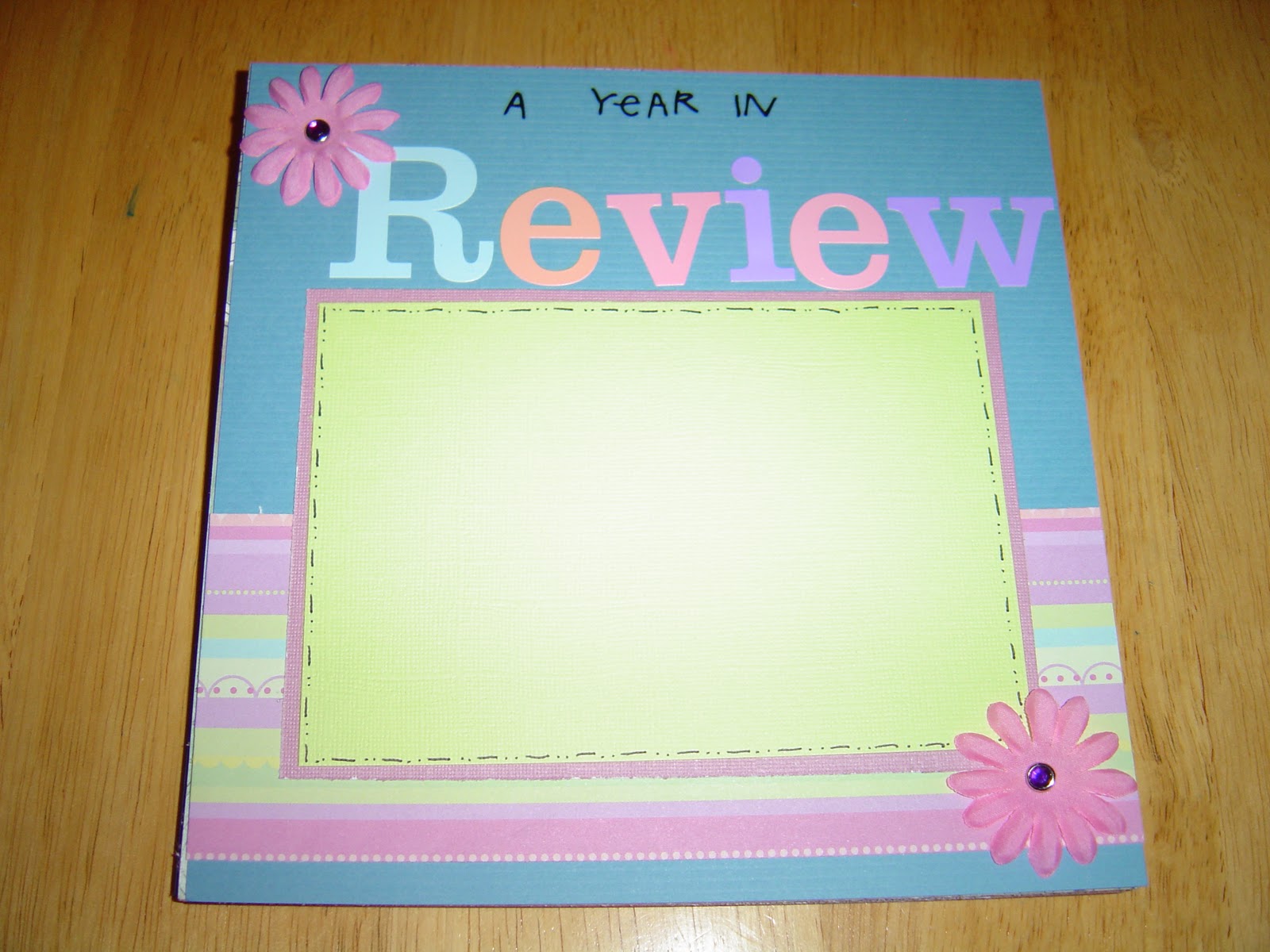 Crafty Mommas A Year in Review 8x8 Scrapbook