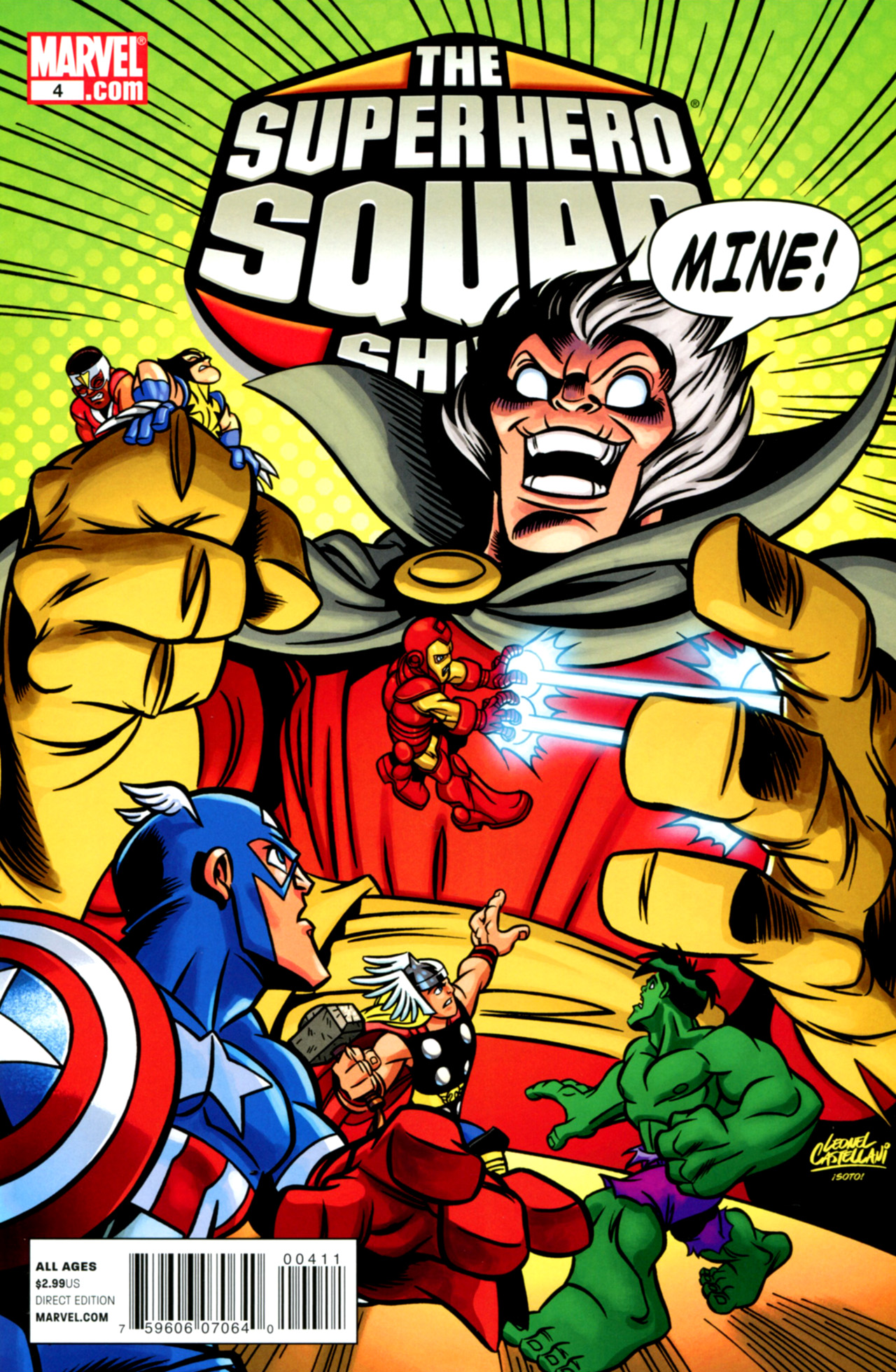 Read online Super Hero Squad comic -  Issue #4 - 1