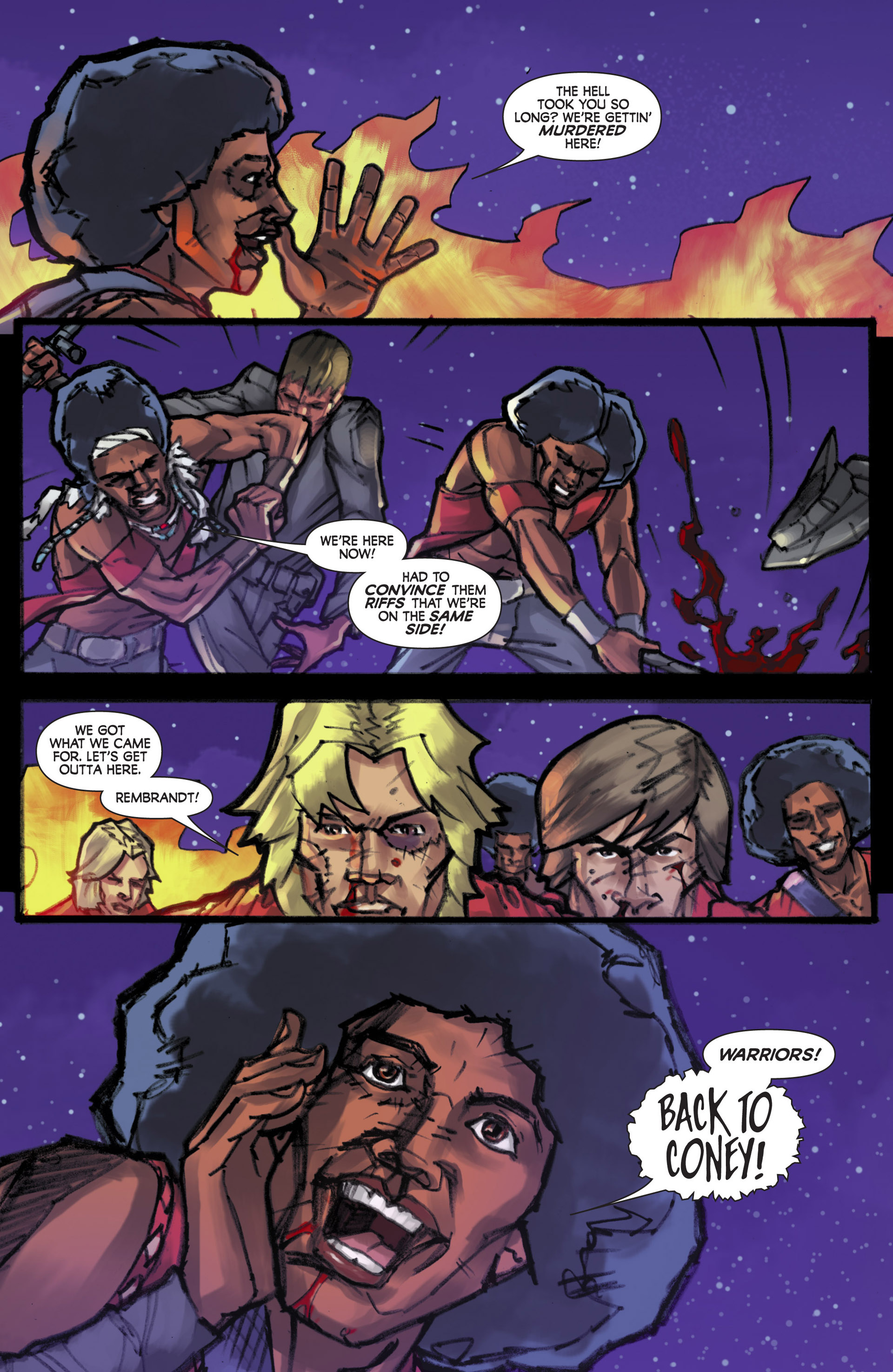 Read online The Warriors: Jailbreak comic -  Issue #4 - 15