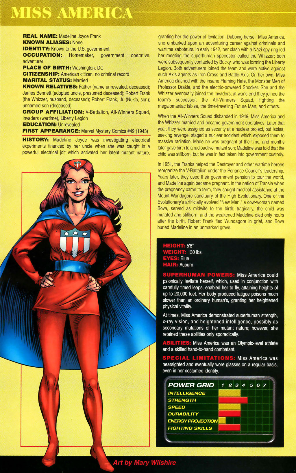Read online The Official Handbook of the Marvel Universe: Golden Age comic -  Issue # Full - 26