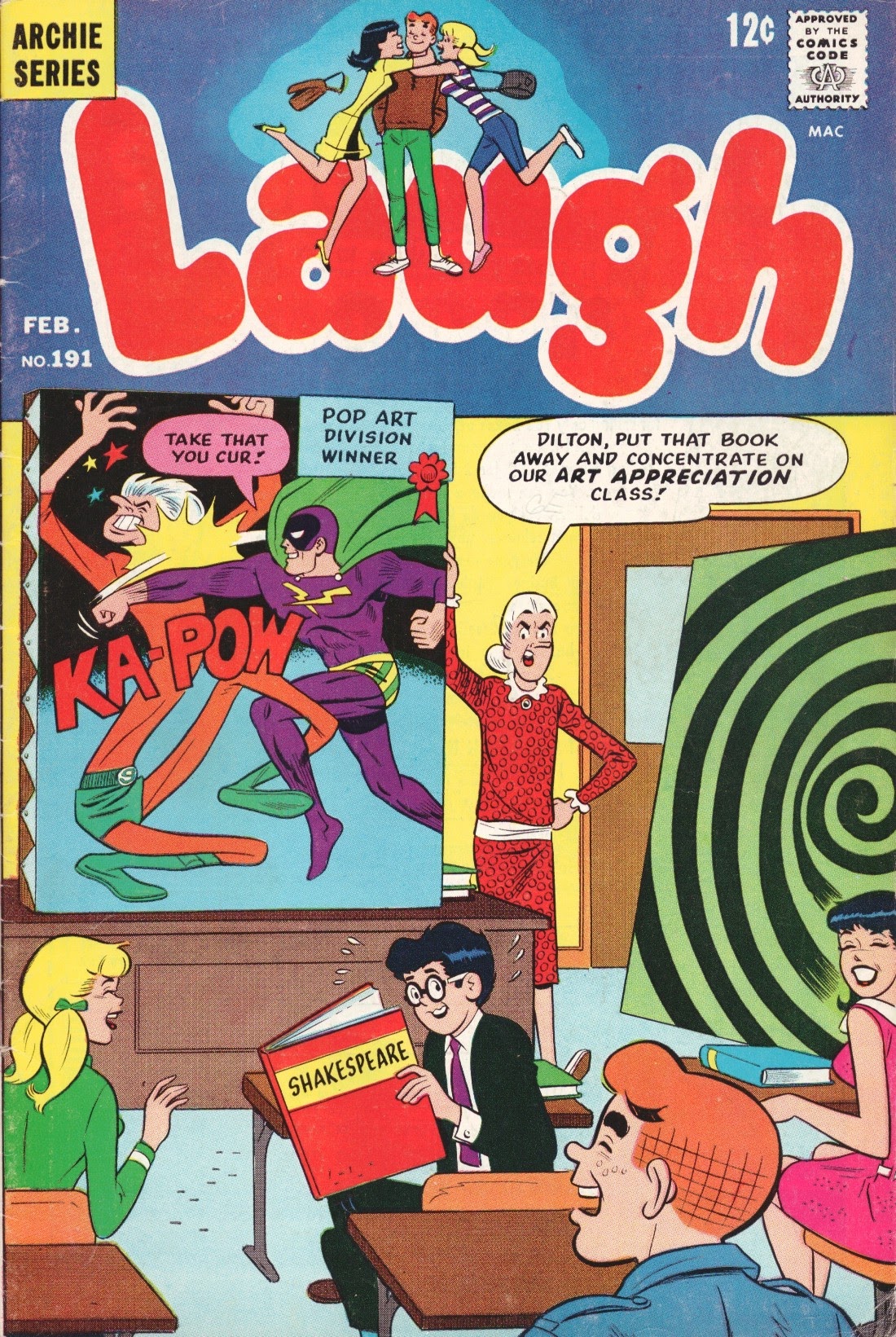 Read online Laugh (Comics) comic -  Issue #191 - 1
