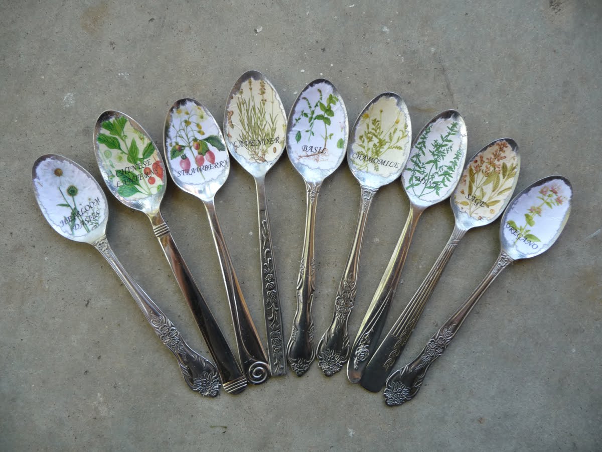 ReStyle ReUse ReDesign GARDEN SPOONS
