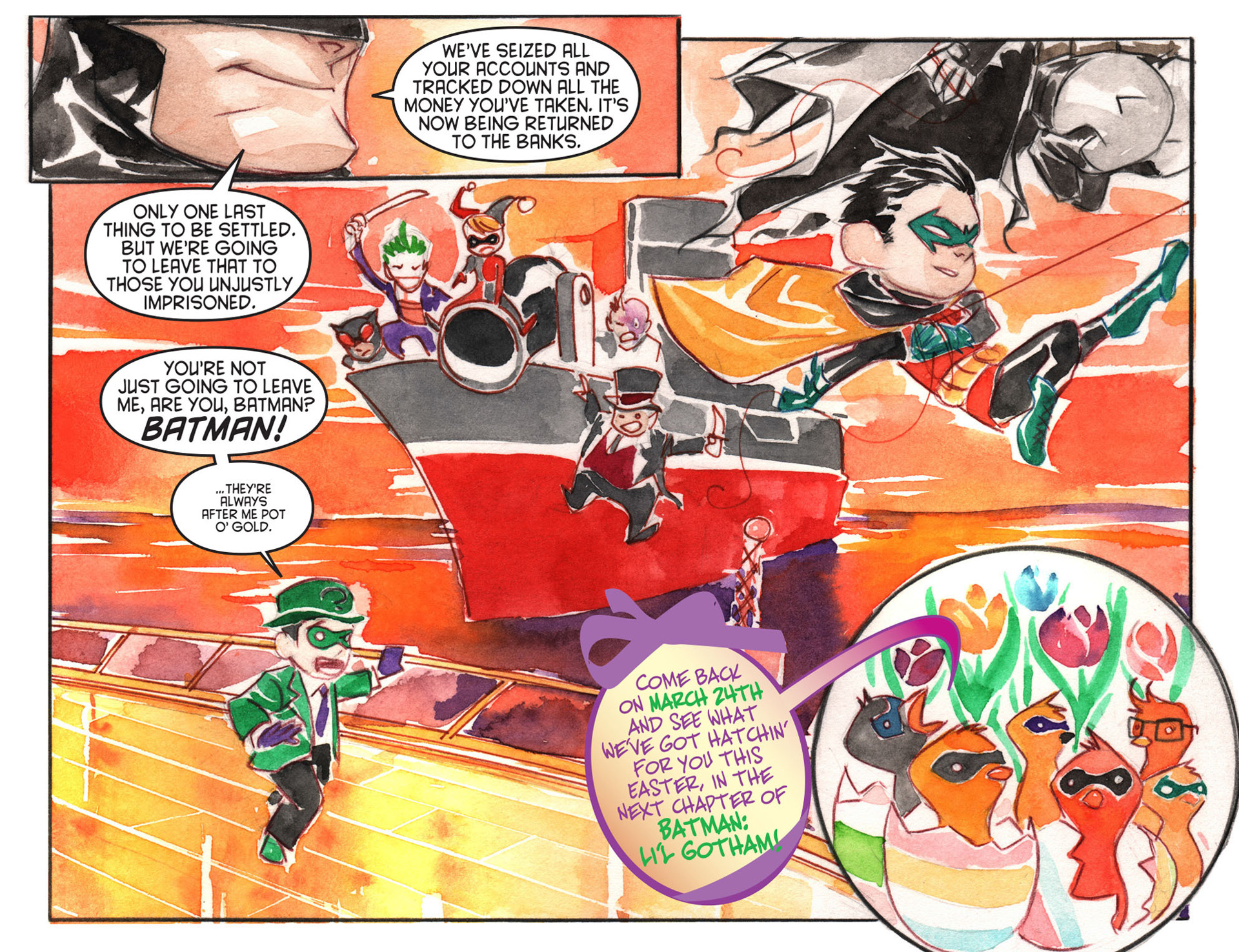 Read online Batman: Li'l Gotham (2012) comic -  Issue #7 - 22