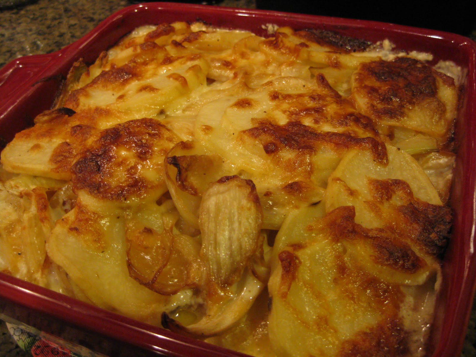 Food is Love StepbyStep Recipe PotatoFennel Gratin