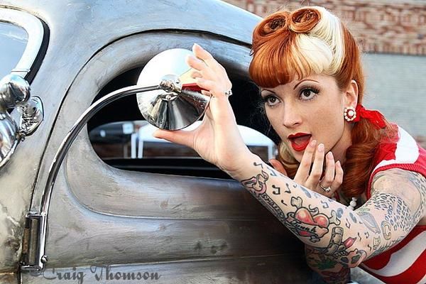 Beauty School Drop Out: The Modern Day Pin Ups- Cherry Doll Hair!