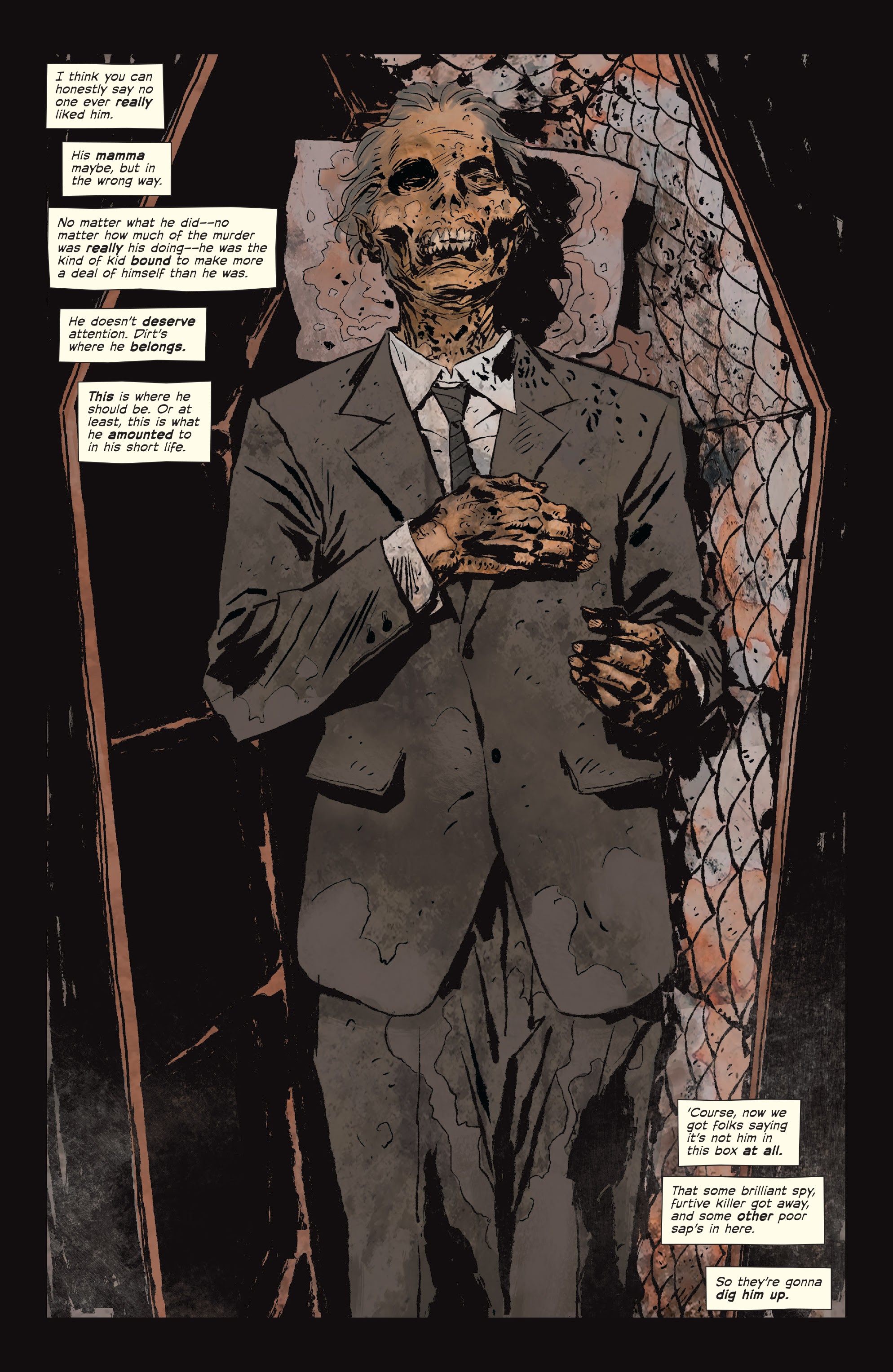 Read online Regarding the Matter of Oswald's Body comic -  Issue #1 - 5