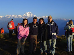 Nina,Fei,Maio & Me in Poon Hill