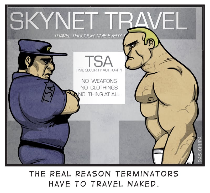 Why Terminators Travel Naked 38