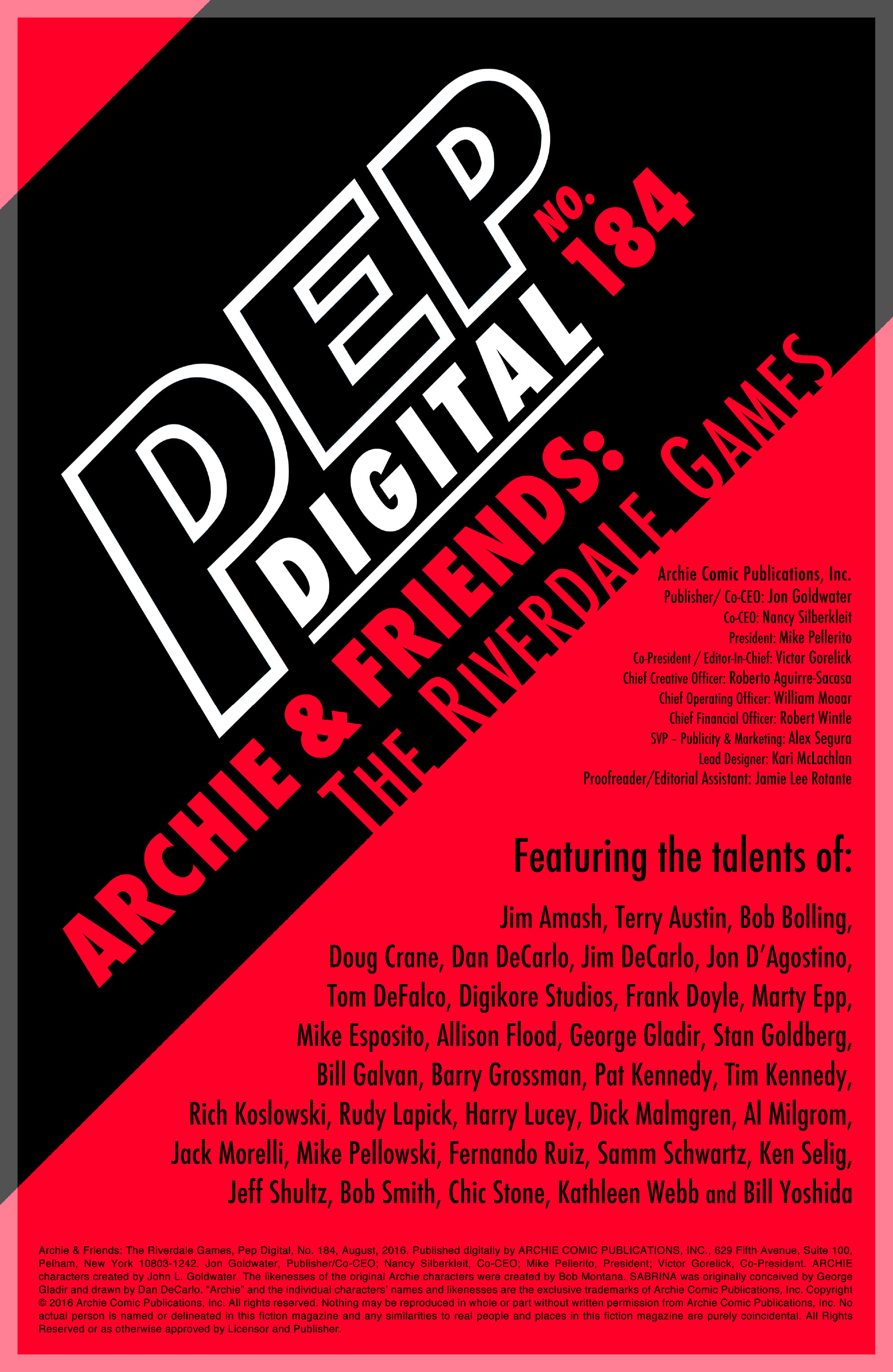 Read online Pep Digital comic -  Issue #184 - 2