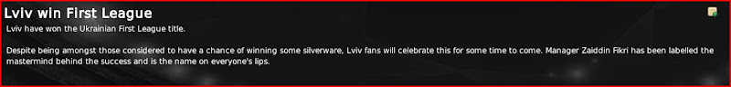 FC Lviv Champion of Persha Liha 2009/2010 Zinedine Zaiddin A