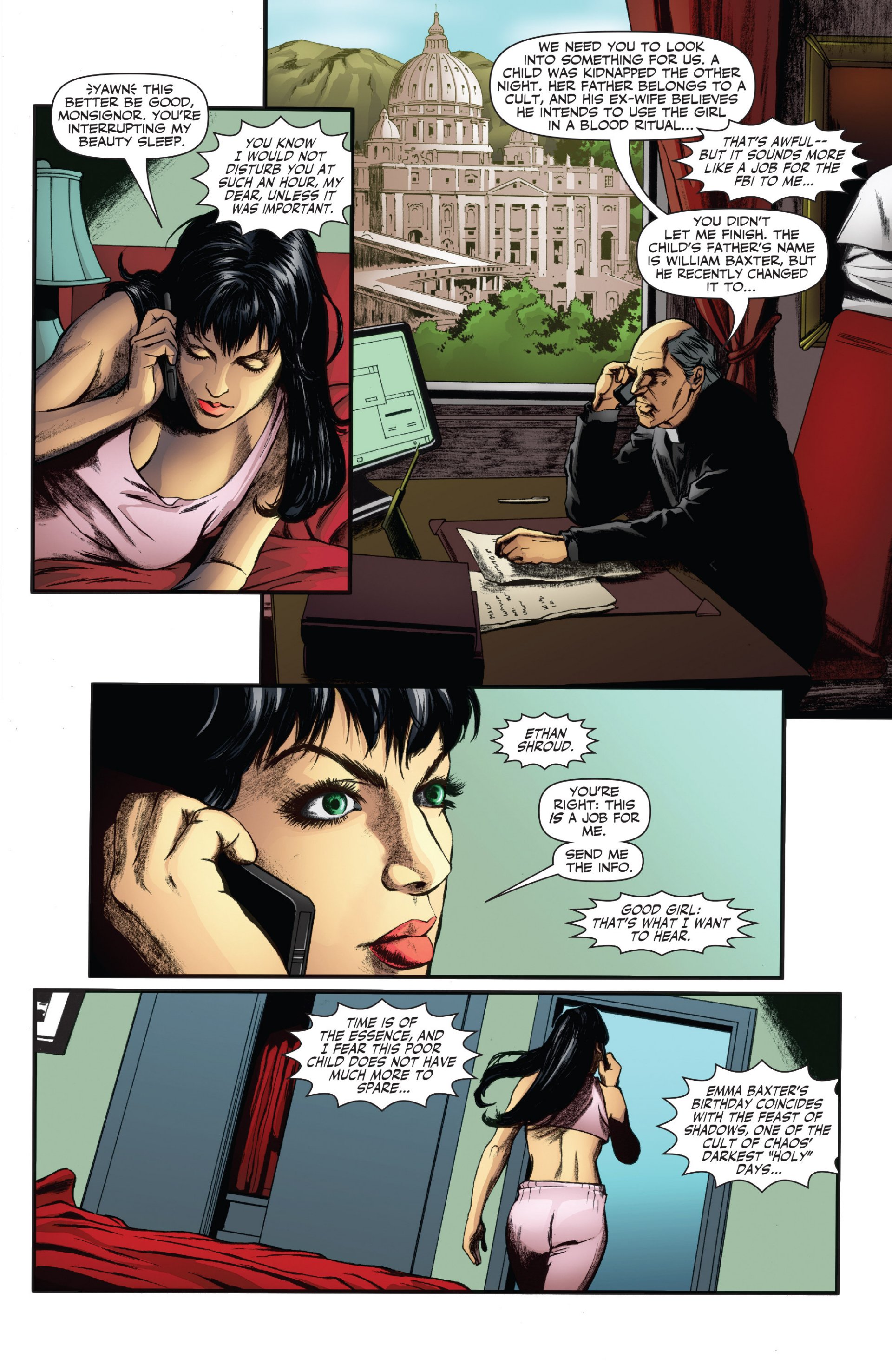 Read online Vampirella (2014) comic -  Issue #1 - 9