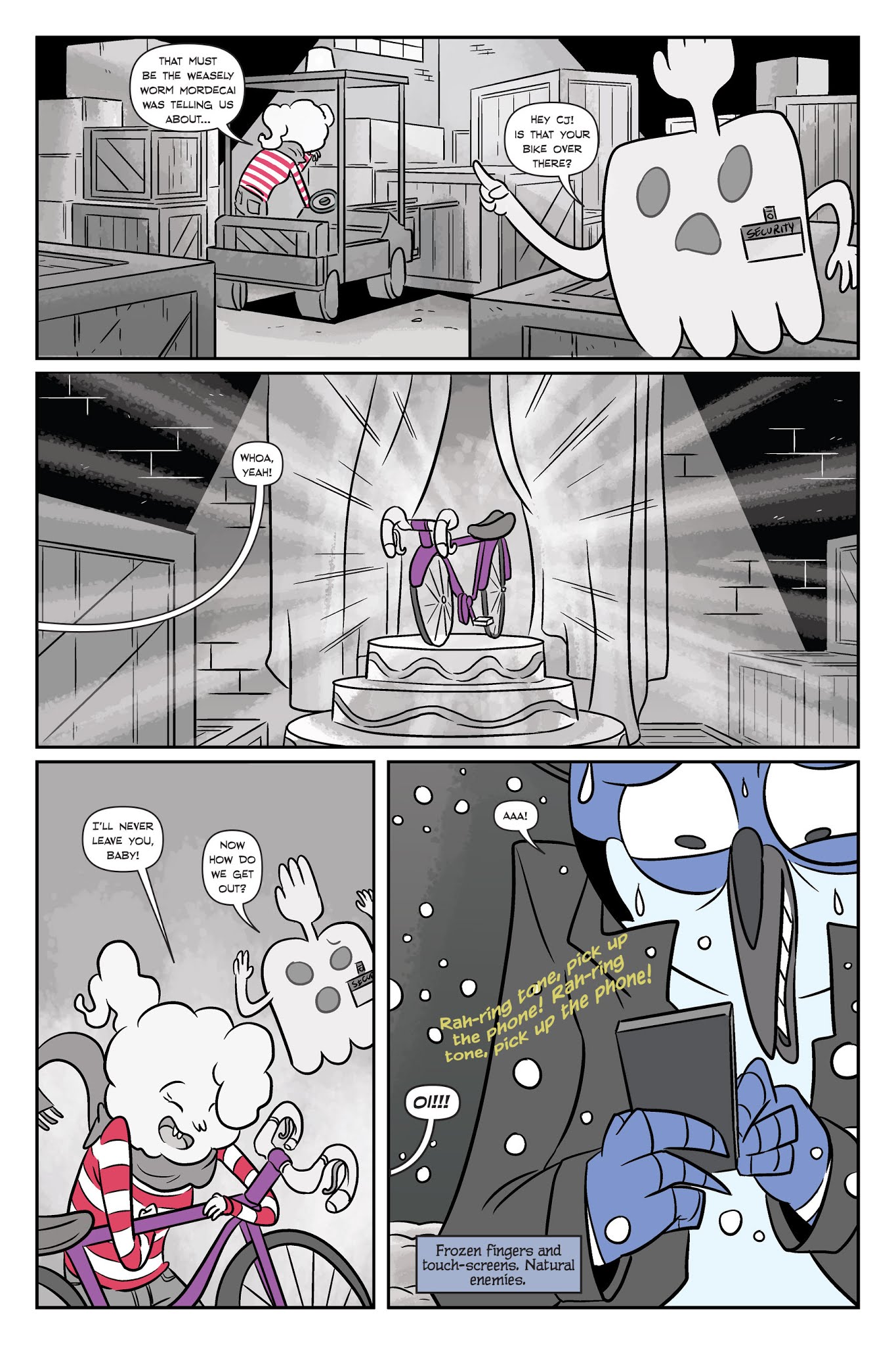 Read online Regular Show: Noir Means Noir, Buddy comic -  Issue # TPB (Part 1) - 53