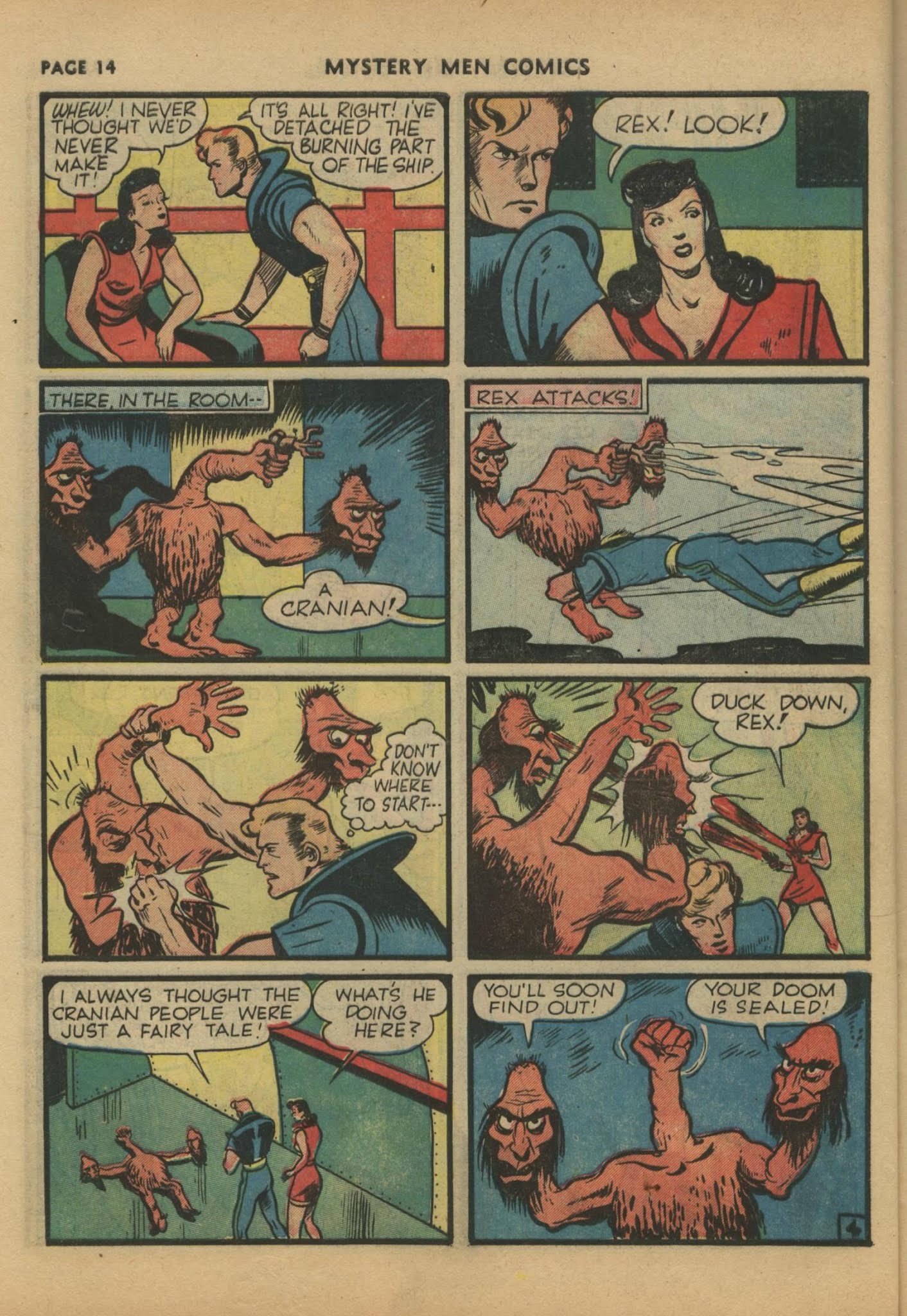 Read online Mystery Men Comics comic -  Issue #17 - 16