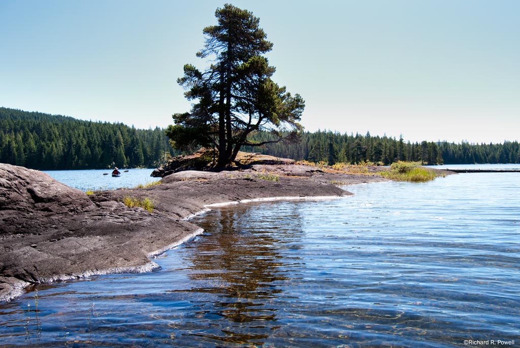 100 Lakes on Vancouver Island Lone Tree Island